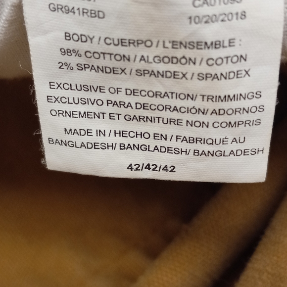 Dickies Men’s cargo canvas work shorts size 42 - Picture 4 of 5